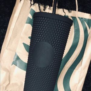 NEW Starbucks Black Diamond Cut Tumbler